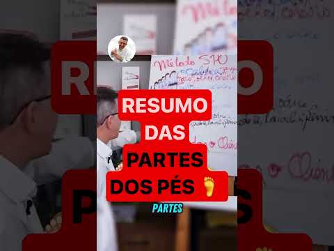 ⏭️ RESUMÃO das Partes dos PÉS 👣 Método SPO🦶 #reflexologia Podal