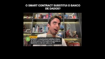 O smart contracts substitui o banco de dados na web3?