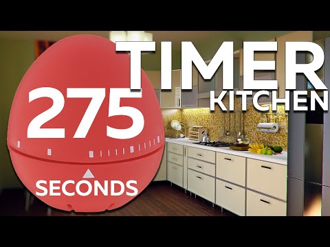 275 seconds Cooking timer | 4min 35sec Egg TIMER
