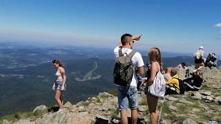 Babia Hora 1725 Mnm Pohľad Na Malá Babia Hora