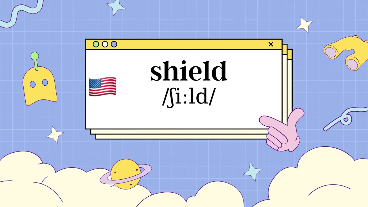 shield是什麼意思呢？| 發音 · 字義 · 片語 · 英文例句 · 學英文 · 背單字 · 英文單字 · 英文聽力 · 英文口說 | 擺 ...