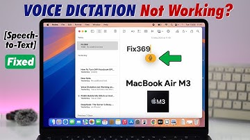 Voice Dictation Not Working on MacBook Air M3? – How to Fix on macOS Sequoia