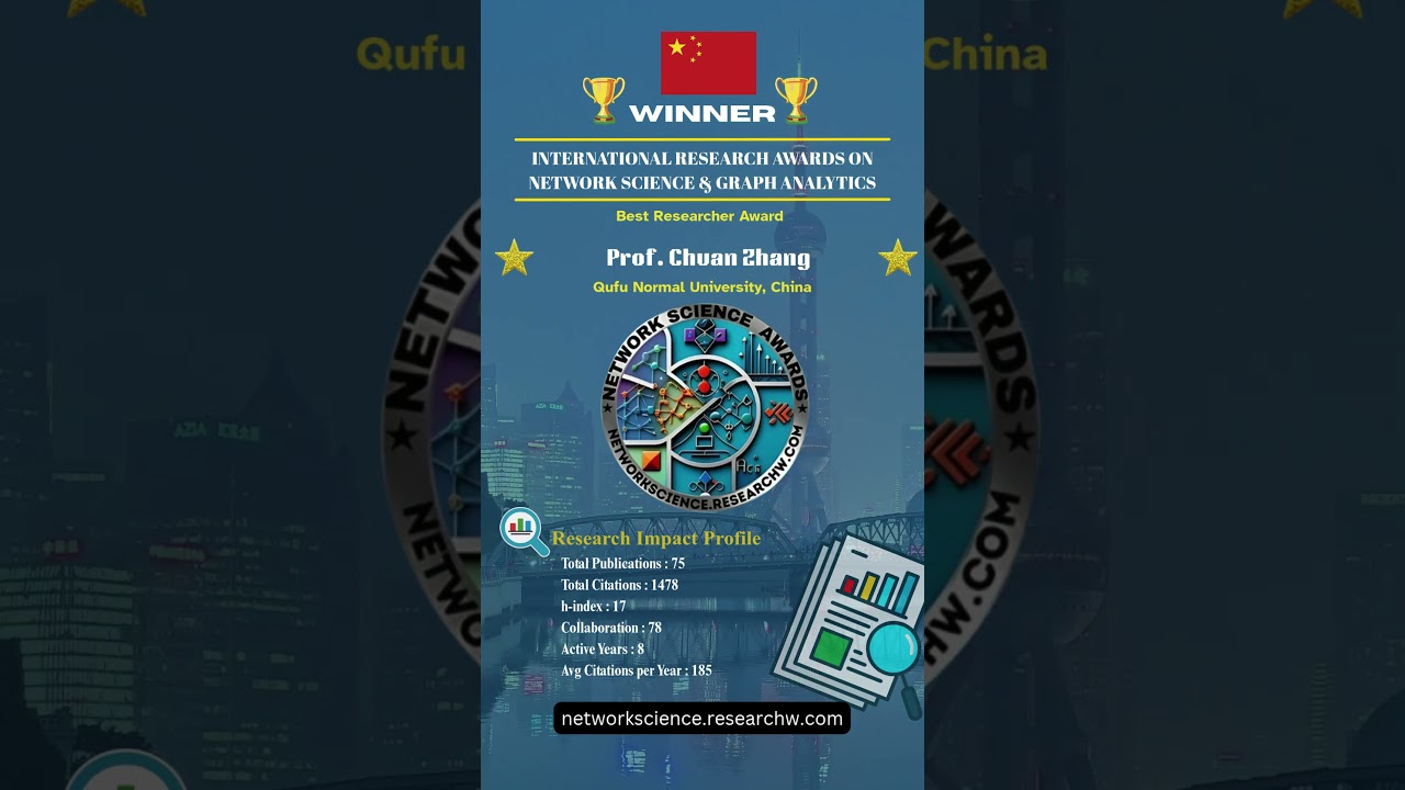 Prof. Chuan Zhang | Network Resilience and Robustness | Best Researcher Award #winner #researcher