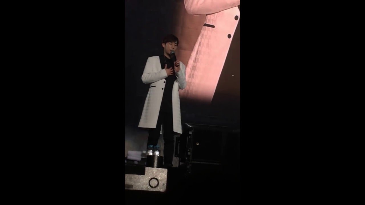 160221 Infinite Effect Advance in Seoul 성규 엔딩 멘트