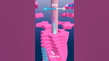 Helix Stack Jump Level 5 Walkthrough #shorts