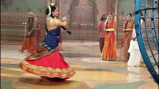 Padmavati dance video Radha Krishna tv serial || behind the scene