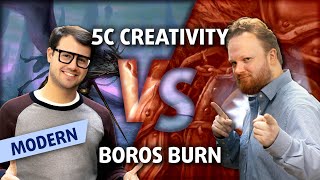 Can the Cheapest Deck Beat the Best Deck? | 5Color Creativity vs Boros Burn
