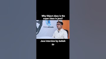 Why Object class is the super class in java? Ashish Sir #javainterview #javainterviewquestion #super