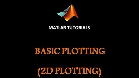 Basic Plotting in MATLAB (2D Plotting)