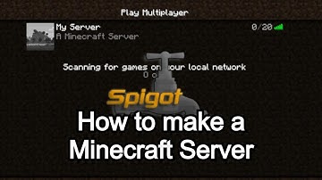 How to Create your own Minecraft Server