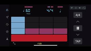 Master Your Tempo! 60 BPM Metronome Challenge with Random Mutes | 60% Mute Rate Training