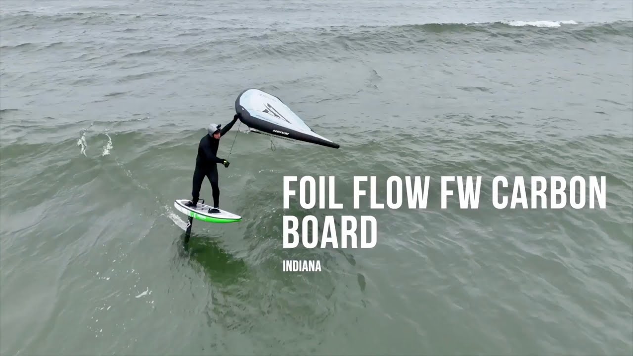 Indiana Flow FW carbon Wingfoil Board Test 2025 (product test