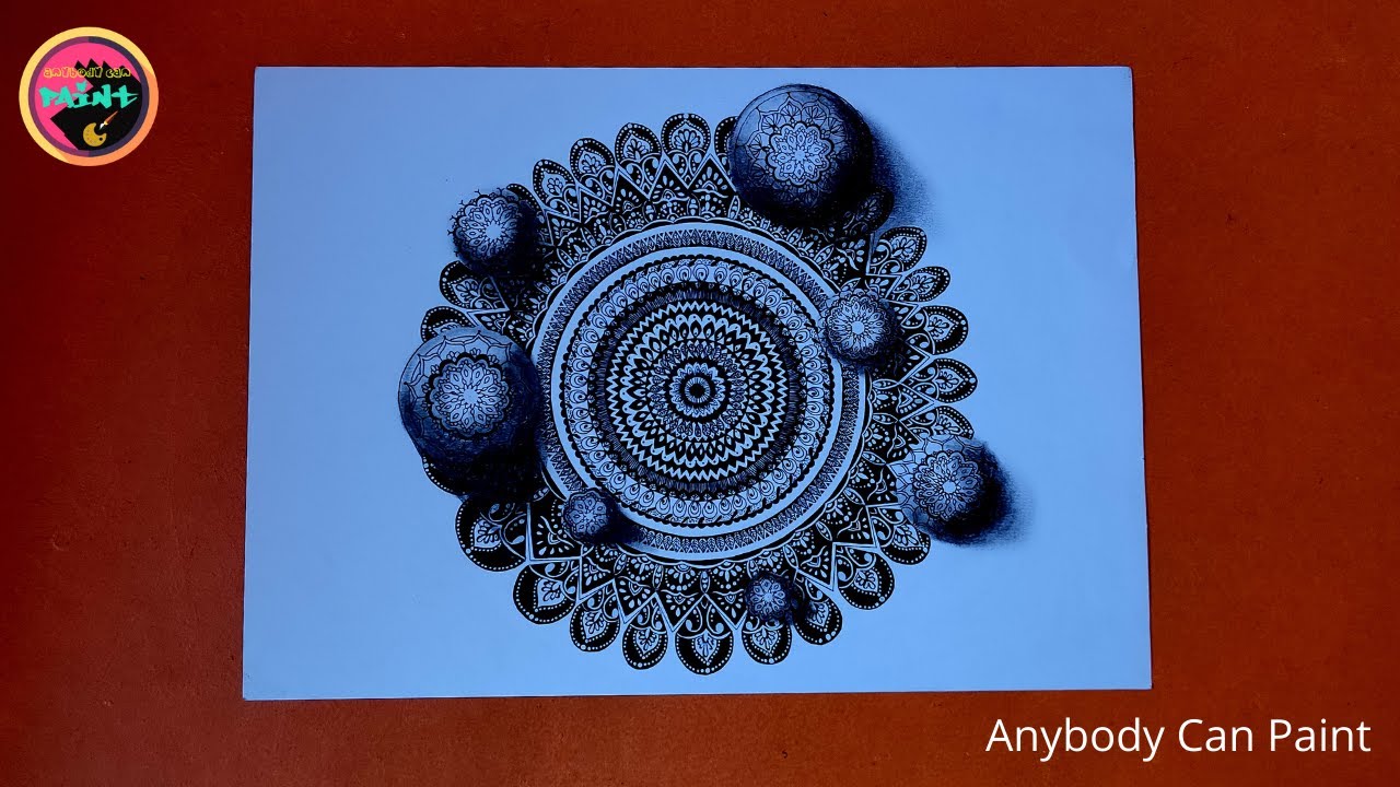Free Free 264 3D Layered Mandala Tutorial SVG PNG EPS DXF File
