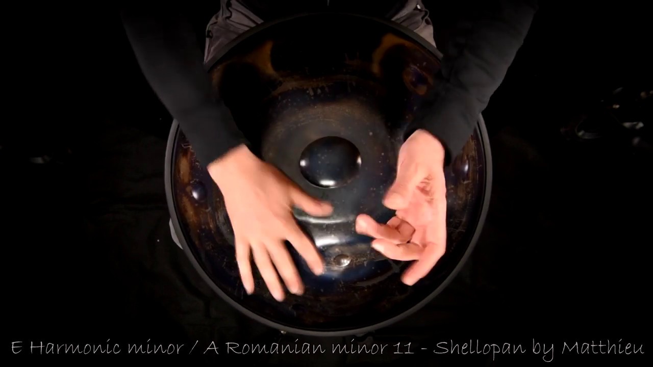 Handpan - E Harmonic minor /A Ukrainian Dorian 11 - Shellopan by Matthieu