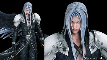 Dragon Studio Final Fantasy VII Remake Sephiroth 1/4 Statue Preview