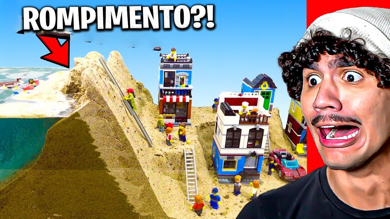 Reagindo ao ROMPIMENTO DE BARRAGEM na Cidade de Lego (TRÁGICO)
