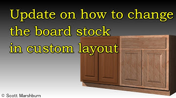 UPDATED How to change all of the board stock in custom layout