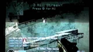 COD4: TRIPLE NOSCOPE THRU WALL!! MUST SEE!