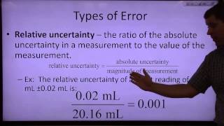 CH403 3 Experimental Error