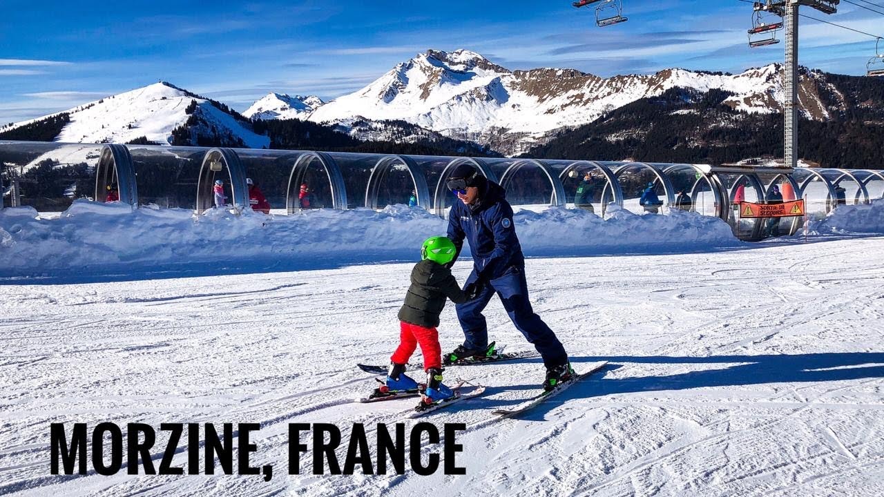 Toddler skiing in Morzine an amazing kickstart to the year ! YouTube