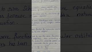 LCAO theory