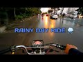 Honda CD70 Rainy day Ride 🌧️ | Bike Club PK