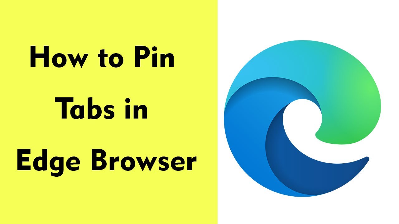How Pin Tabs In Microsoft Edge YouTube