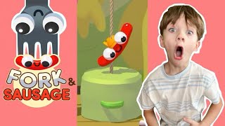 What's under the water? | FORK N SAUSAGE | Gameplay with Jessy