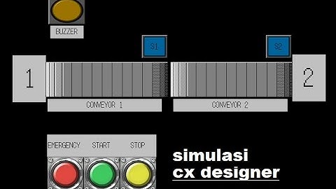 simulasi conveyor di cx designer #2