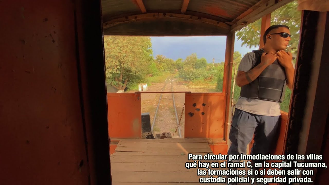 🚨😕ASÍ CIRCULA EL TREN POR LA VILLA en San Miguel de Tucumán | Ex estación MUÑECAS. Enero 2023
