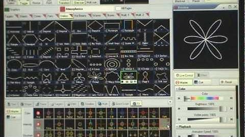 Explanation of the QuickShow workspace