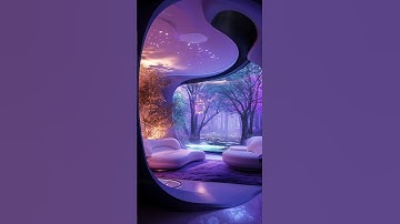 Futuristic Interior Design: Holographic Immersion Hub #futuristichouse #futuristicliving