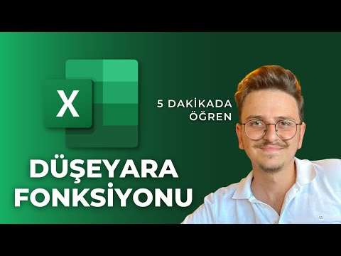 Düşeyara Formülü Nasıl Kullanılır? Excel Dersleri - Düşeyara Fonksiyonu