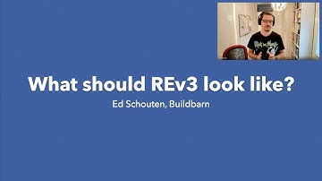 What should RE API v3 look like? (Ed Schouten @ Buildbarn) - Oct 2023