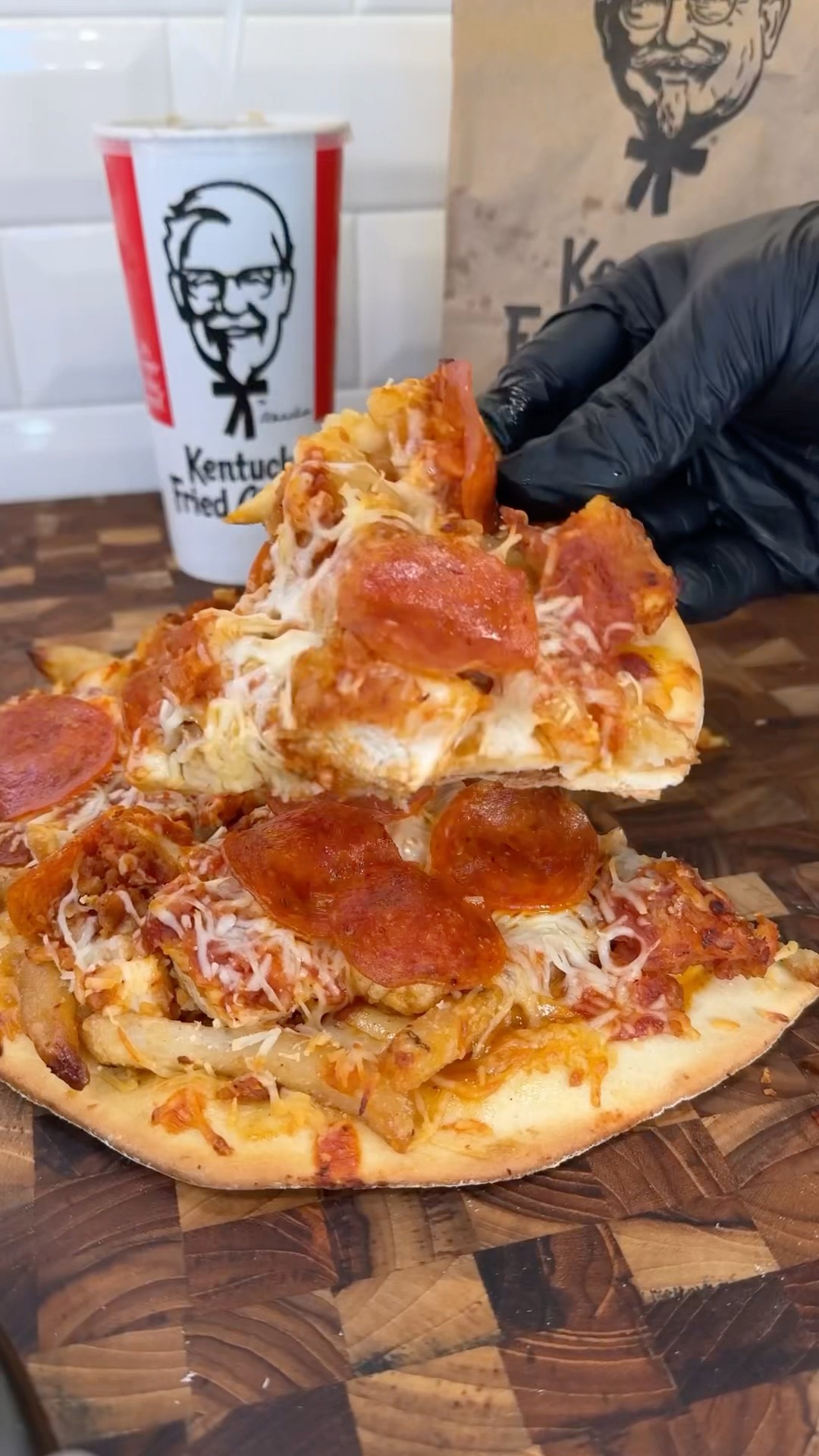 KFC Chizza Pizza hack ?? #shorts