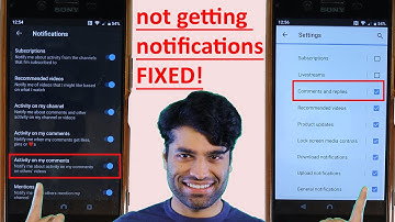 Not getting notifications for comments or replies to comments Youtube Phone or Tablet