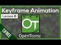 OpenToonz Lesson 8 - Keyframe Animation