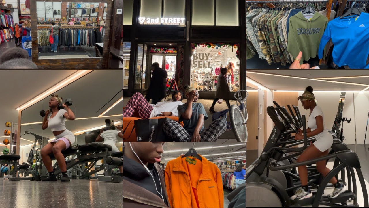 Thrifting + Likkle Vlog in NYC | Urban Jungle (Brooklyn) & 2nd Street (Union Sq)