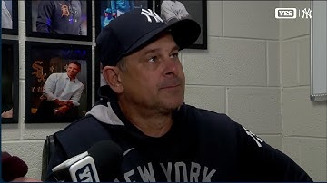 Aaron Boone on loss in Detroit