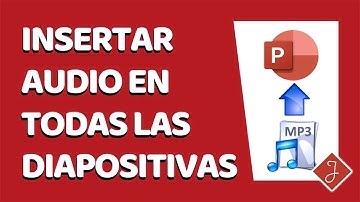 como insertar audio en Power Point para todas las diapositivas