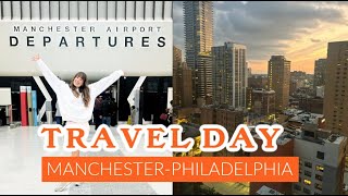 ✈️ NYC & PHILADELPHIA TRAVEL DAY VLOG 🇺🇸 VIRGIN ATLANTIC TO JFK, TAXI TO PHILLY, SONESTA HOTEL Details