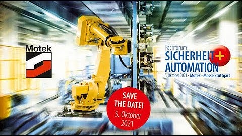 Motek-trade fair for automation in production and assembly 2021-Germany