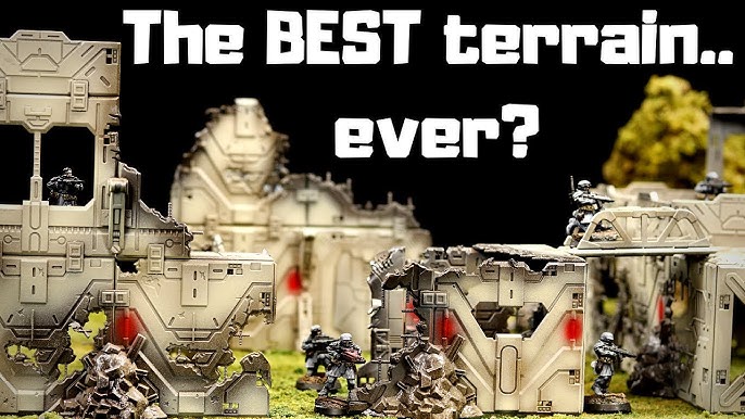 Warhammer 40k terrain - human big container terrai (3L5K54P6Z) by  simon_antropius