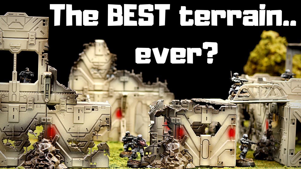 The best Warhammer 40k, Killteam and Sci fi terrain? - Mantic Games Terrain  Crate 