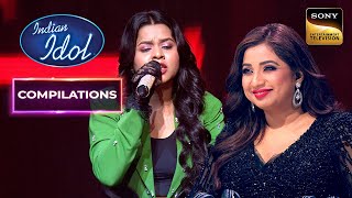 Celebrity 'Rangeela Re' पर Anshika ने दिया एक तूफानी Performance | Indian Idol S16 | Compilations Wealth