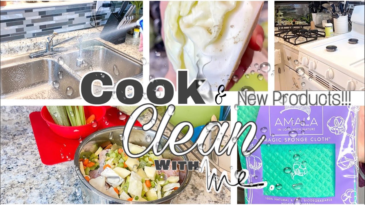 Cook and Clean With Me 2020 | Caldo De Pollo | New Products | Selma Rivera