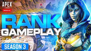 *NEW* SEASON 3 RANKED GAMEPLAY!! Apex Legends Mobile