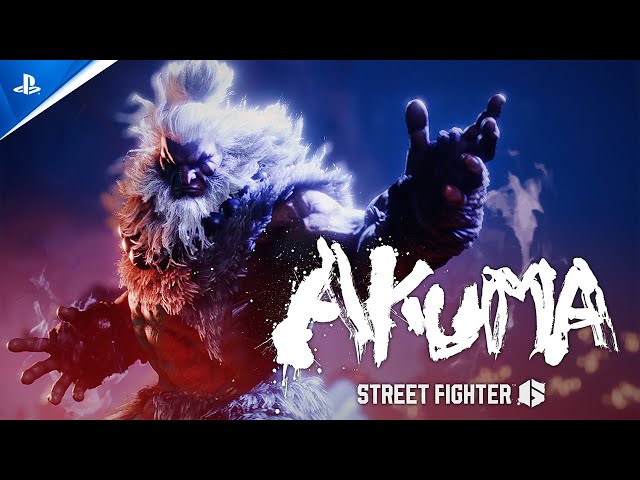 Street Fighter 6 - Akuma Teaser Trailer | PS5 u0026 PS4 Games class=