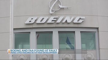 The Joint Authorities Technical Review faults both the FAA and Boeing for failures in the certificat