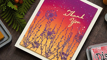 Distress Oxide Blending + Stamping with Simon